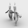 最终幻想08b-角色人体-角色-VR/AR模型-3D城