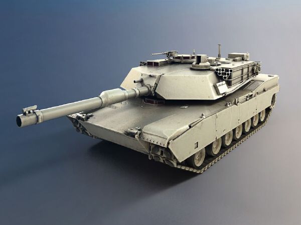 m1a1坦克-軍事-其它-VR/AR模型-3D城