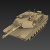 m1a1坦克-军事-其它-VR/AR模型-3D城