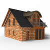 别墅-建筑-基础设施-VR/AR模型-3D城