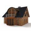 别墅-建筑-基础设施-VR/AR模型-3D城