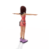 王国之心kairi-角色人体-角色-VR/AR模型-3D城