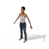 马克斯.佩恩MAX-角色人体-男人-VR/AR模型-3D城