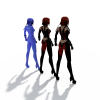 吸血战士-角色人体-角色-VR/AR模型-3D城