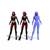 吸血战士-角色人体-角色-VR/AR模型-3D城