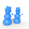 雪人-游戏&玩具-3D打印模型-3D城