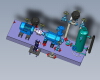 Gas compressor-工业设备-机器设备-工业CAD模型-3D城