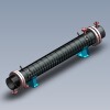 Tube Bundle for Oil Cooler with Dummy Shell-建筑-其它-工业CAD模型-3D城