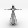 卡通人物-角色人体-角色-VR/AR模型-3D城