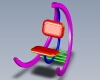 rocking-chair-建筑-家具-工业CAD模型-3D城