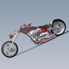 OCC SolidWorks bike-汽车-摩托车-工业CAD模型-3D城