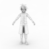 小男-角色人体-角色-VR/AR模型-3D城