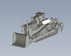 A bulldozer-汽车-其它-工业CAD模型-3D城