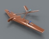 tricopter-powered-glider-uav-飞机-其它-工业CAD模型-3D城