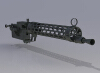 The Spandau LMG 08-15-军事-枪炮-工业CAD模型-3D城