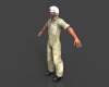 美国飞行员-角色人体-角色-VR/AR模型-3D城