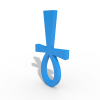 安赫 - 生命的钥匙-首饰-3D打印模型-3D城