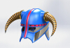 Skyrim helmet - 2-军事-其它-工业CAD模型-3D城
