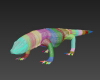 大蜥蜴-动植物-爬行动物-VR/AR模型-3D城