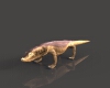 大蜥蜴-动植物-爬行动物-VR/AR模型-3D城