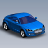 audi-tt-汽车-轿车-工业CAD模型-3D城