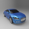audi-tt-汽车-轿车-工业CAD模型-3D城