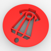Facilicom key ring-艺术-3D打印模型-3D城
