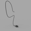 usb-cable-with-high-details-科技-家用电器-工业CAD模型-3D城