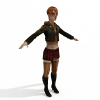 女-角色人体-角色-VR/AR模型-3D城