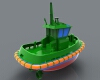 7.8 meters tug-船舶-其它-工业CAD模型-3D城