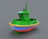 7.8 meters tug-船舶-其它-工业CAD模型-3D城