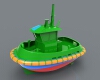 7.8 meters tug-船舶-其它-工业CAD模型-3D城