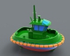 7.8 meters tug-船舶-其它-工业CAD模型-3D城