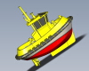 7.8 meters tug-船舶-其它-工业CAD模型-3D城