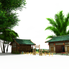 古代村庄-建筑-古建筑-VR/AR模型-3D城