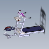 treadmill-文体生活-体育用品-工业CAD模型-3D城