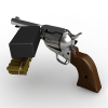 枪-VR/AR模型-3D城