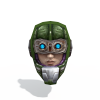 科幻人头-角色人体-角色-VR/AR模型-3D城