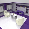 living-room-建筑-卧室-工业CAD模型-3D城