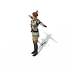 真三国无双5月英-角色人体-女人-VR/AR模型-3D城