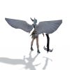 妖精-角色人体-角色-VR/AR模型-3D城