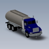Container Truck-汽车-其它-工业CAD模型-3D城