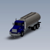 Container Truck-汽车-其它-工业CAD模型-3D城