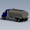 Container Truck-汽车-其它-工业CAD模型-3D城