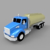 Container Truck-汽车-其它-工业CAD模型-3D城