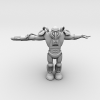 怪兽-角色人体-角色-VR/AR模型-3D城