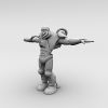 怪兽-角色人体-角色-VR/AR模型-3D城