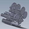 Gear box GXLL-工业设备-零部件-工业CAD模型-3D城