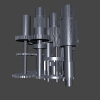 Gear box GXLL-工业设备-零部件-工业CAD模型-3D城