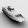 游艇-船舶-轮船-VR/AR模型-3D城